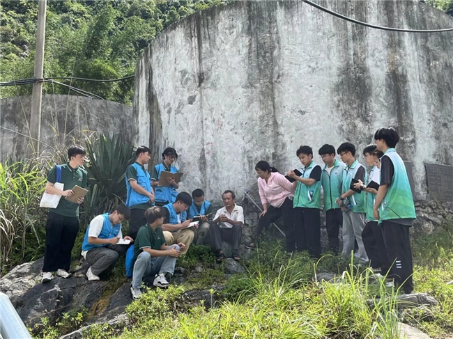 耀世娱乐-广西水电学子三下乡： 水利学子走进大化，农科生态助力振兴